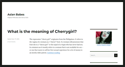 Desktop Screenshot of cherrygirl69.com